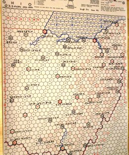 Railway Rivals Map OH: Ohio