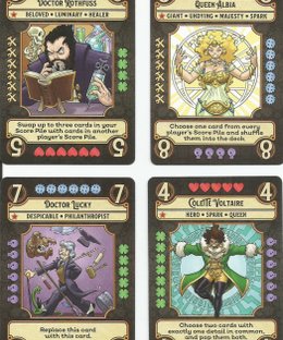 Girl Genius: The Works – Kickstarter Funvelope Promo Cards