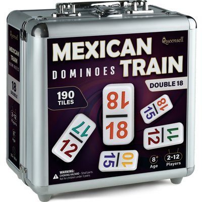 Mexican Train Dominoes: Double 18