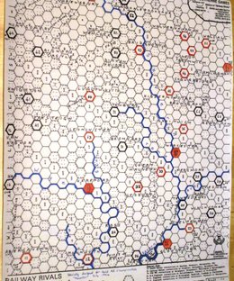 Railway Rivals Map VS: Valley of the Severn