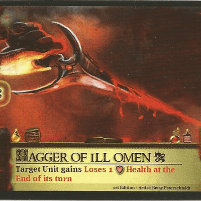 Castle Assault: Dagger of Ill Omen Promo Card