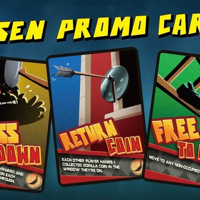 Banana Bandits: SPIEL 2016 Promo Cards