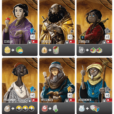 Inventors of the South Tigris: Townsfolk Promo Cards