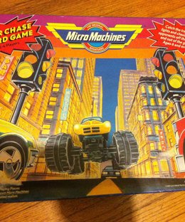 Micro Machines Car Chase Board Game