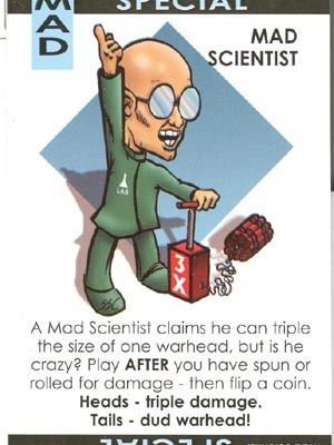 Nuclear War: Mad Scientist Promo Card