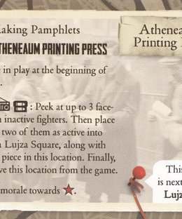 Days of Ire: Budapest 1956 – Printing Press Promo Card