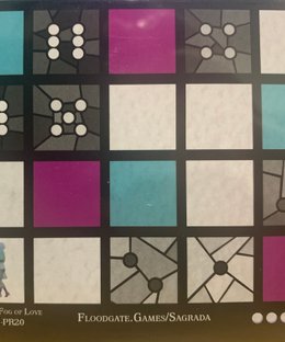 Sagrada: Promo 20 – Sagrada x Fog of Love Window Pattern Card