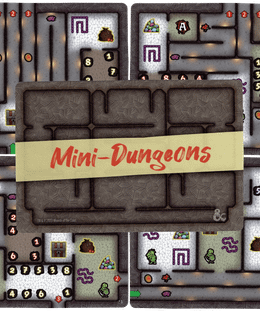 Dungeons & Dragons: Dungeon Scrawlers – Heroes of Waterdeep: Mini-Dungeons Promo Pack