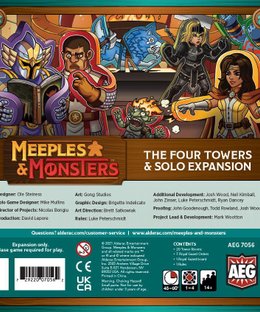 Meeples & Monsters: The Four Towers and Solo Expansion