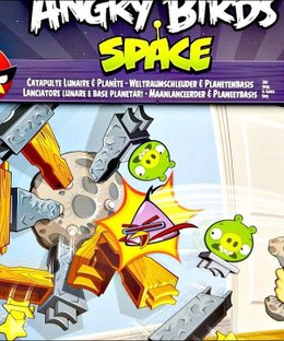 Angry Birds Lunar Launcher and Planet Base Playset