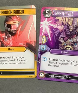 Power Rangers: Deck-Building Game –  Phantom Ranger & Master Vile