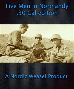 Five Men in Normandy .30 Cal edition