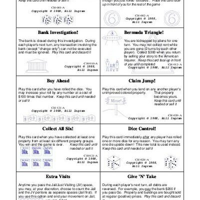 Game Spice: Monopoly Expansion (fan expansion for Monopoly)