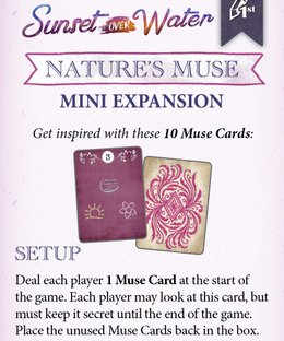 Sunset Over Water: Nature's Muse Mini Expansion
