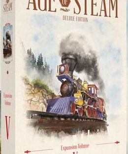 Age of Steam Deluxe: Expansion Volume V