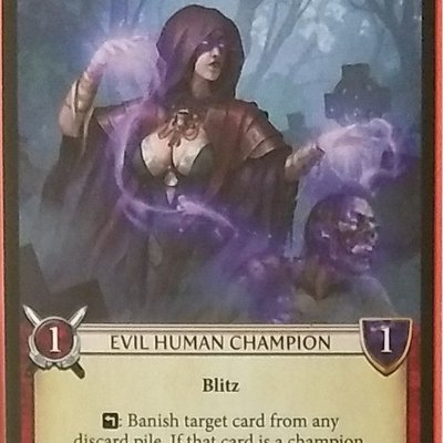 Epic Card Game: Necromancer Apprentice Promo Card