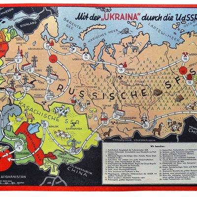 Mit der "Ukraina" durch die UDSSR
