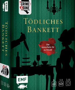 Crime & Dine: Das Krimi-Dinner-Set – Tödliches Bankett