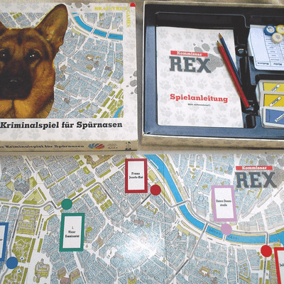 Kommissar Rex: Das Kriminalspiel für Spürnasen