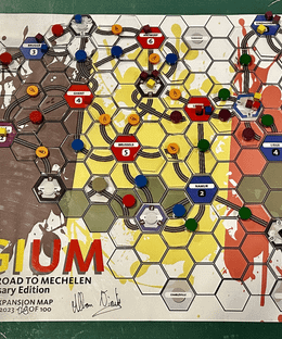 Age of Steam Expansion: 18xxBelgium – The Road to Mechelen