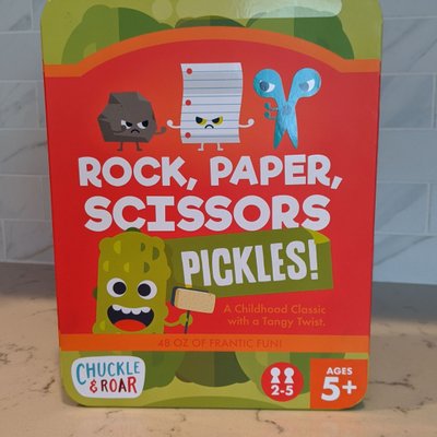 Rock, Paper, Scissors, Pickles