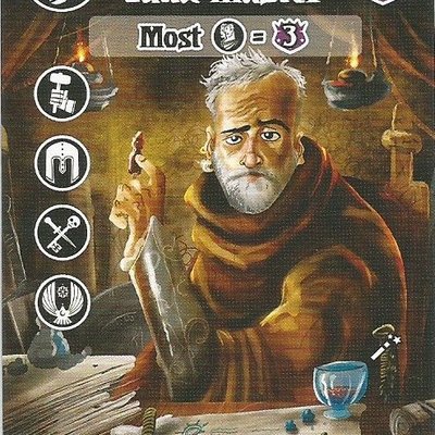 Villages of Valeria: Rahdo the Guild Master Promo Card