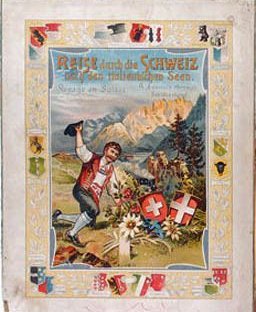 Reise durch die Schweiz nach den italienischen Seen