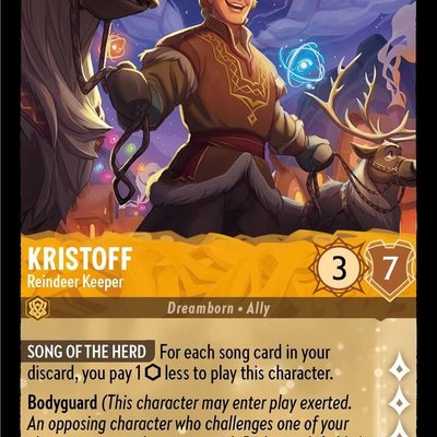 Disney Lorcana: Kristoff – Reindeer Keeper Promo