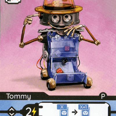Raising Robots: Tommy Promo Card