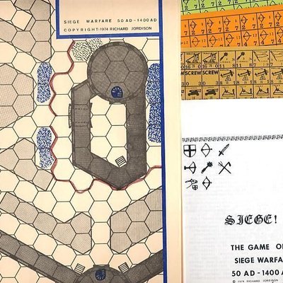 Siege!: The Game of Siege Warfare, 50 AD-1400 AD