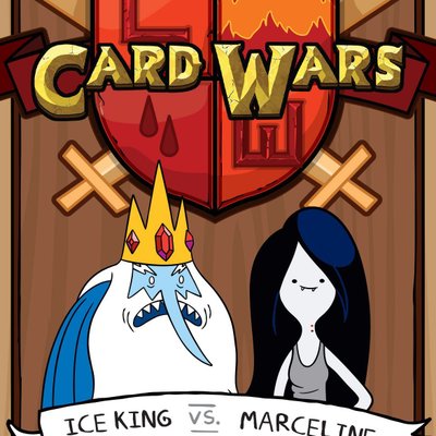 Adventure Time Card Wars: Ice King vs. Marceline