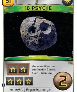 Terraforming Mars: 16 Psyche Promo Card