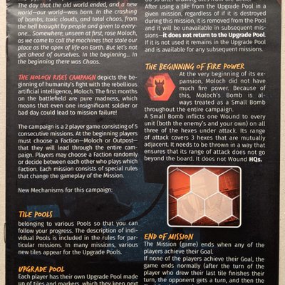Neuroshima Hex! 3.0: Moloch the Beginning