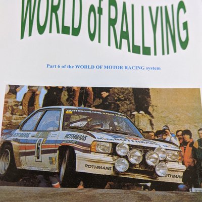 World of Motor Racing: World of Rallying