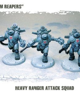 Dust Tactics: Heavy Ranger Attack Squad –  "Grim Reapers"