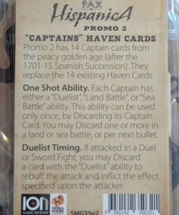 Pax Hispanica: Promo 2 – Captains