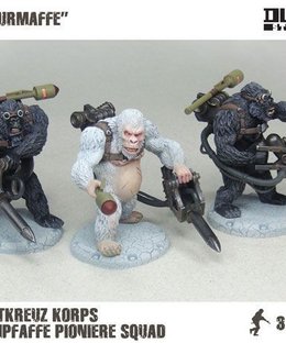 Dust Tactics: Blutkreuz Pioniere Squad – "Sturmaffe"