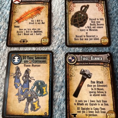 Shadows of Brimstone: Adventures Kickstarter Promo Cards