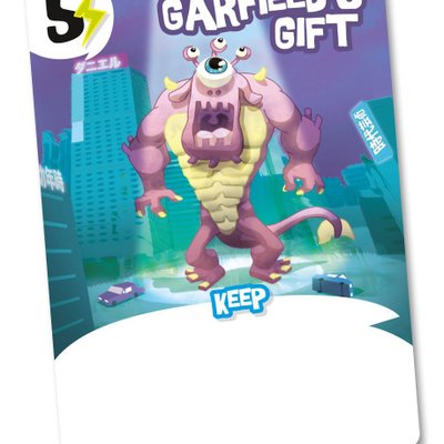 King of Tokyo: Garfield's Gift Promo Card