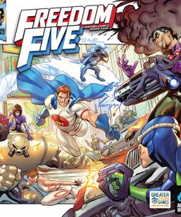 Freedom Five: A Sentinel Comics Board Game