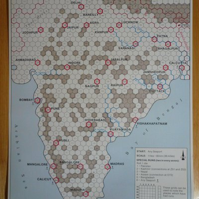 Railway Rivals Map IN: India