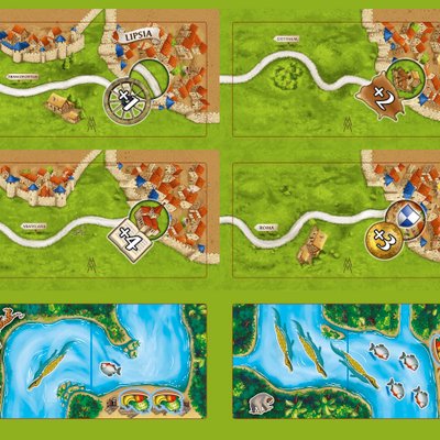 Carcassonne: The Markets of Leipzig