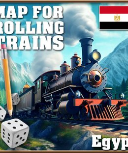 Rolling Trains: Egypt Map