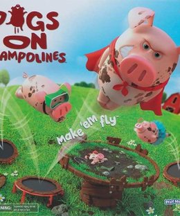 Pigs on Trampolines