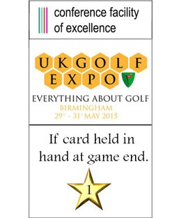 The Front Nine: Conference Facility of Excellence, Promo Card
