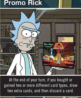 Rick and Morty: Close Rick-Counters of the Rick Kind Deck-Building Game – Promo Rick