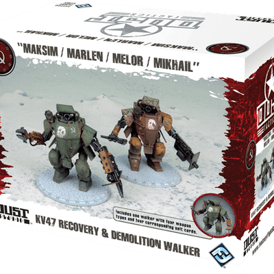 Dust Tactics: KV47 Recovery & Demolition Walker – "Maksim / Marlen / Melor / Mikhail"