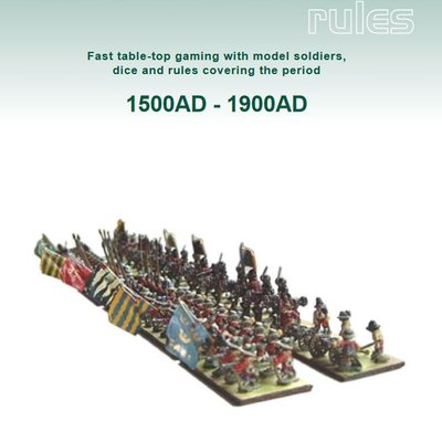 Into Glory Ride: Fast table-top gaming with model soldiers, dice and rules covering the period 1500AD - 1900AD