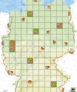 Carcassonne Maps: Deutschland