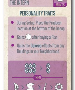 Mint Works: Tantrum House Intern Promo Card